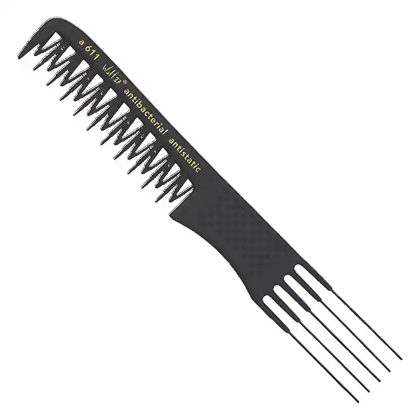 Top-Preis Hercules Sägemann WOLF 37 A611 Toupier-Gabelkamm 8,5'' schwarz