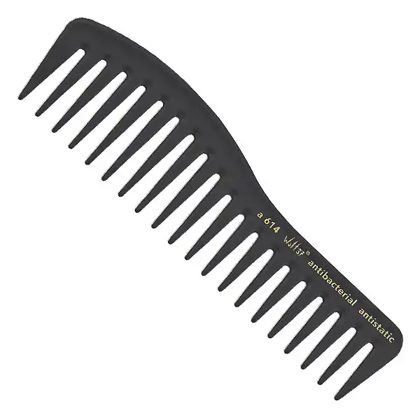 Bestseller Hercules Sägemann WOLF 37 A614 Damen-Strähnenkamm 7'' schwarz