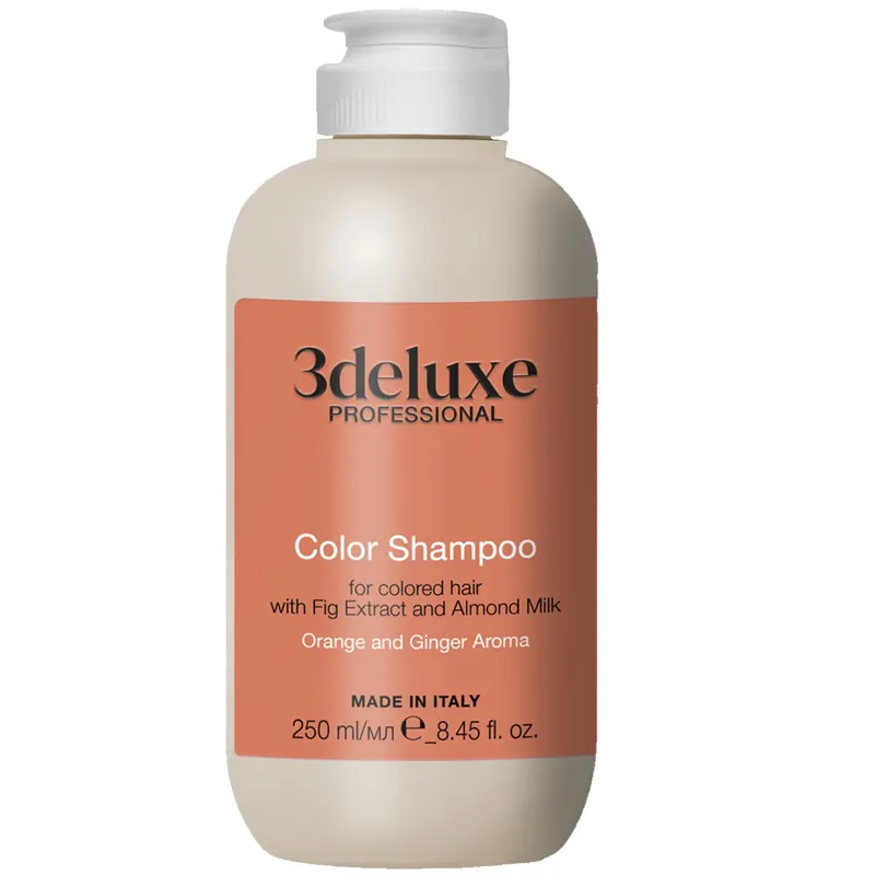3deluxe Professional COLOR Shampoo 250 ml Neu Im Sortiment