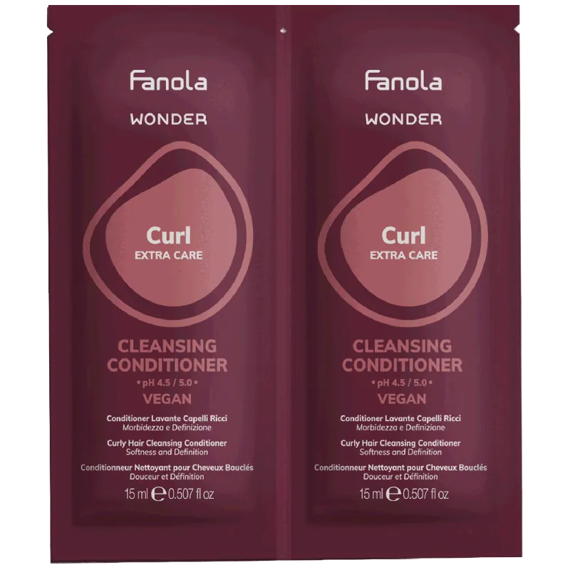Fanola WONDER Curl Extra Care Cleansing Conditioner Sachet 2x15 ml Angebot