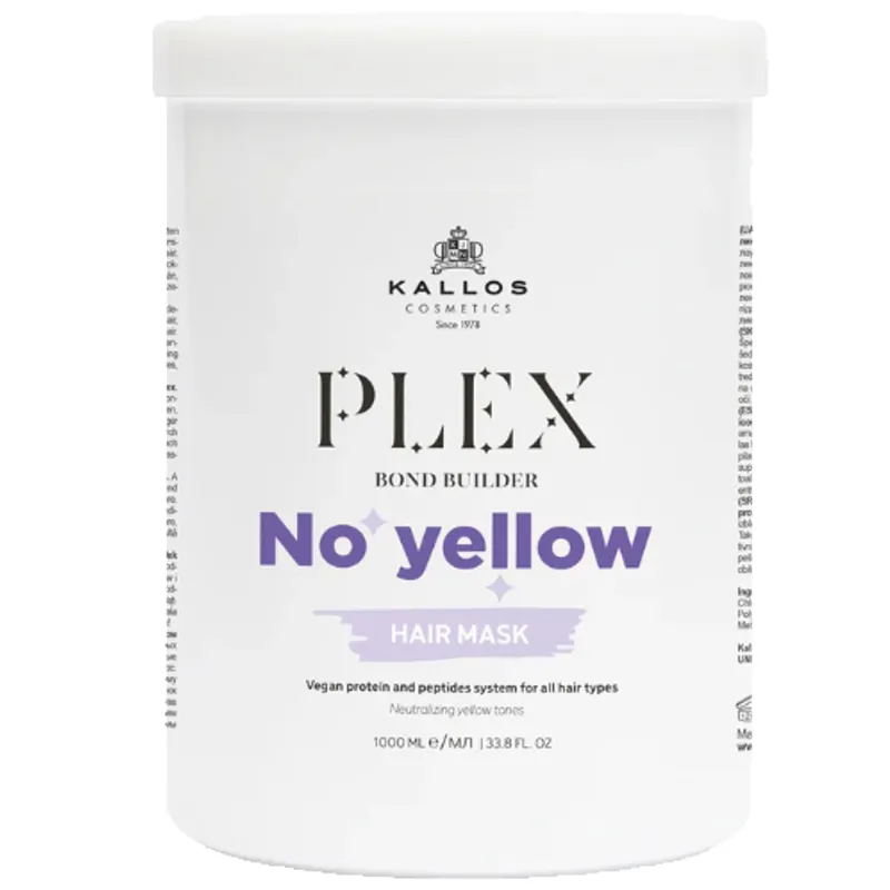 Highlight KALLOS COSMETICS KJMN PLEX No Yellow Hair Mask 1 L