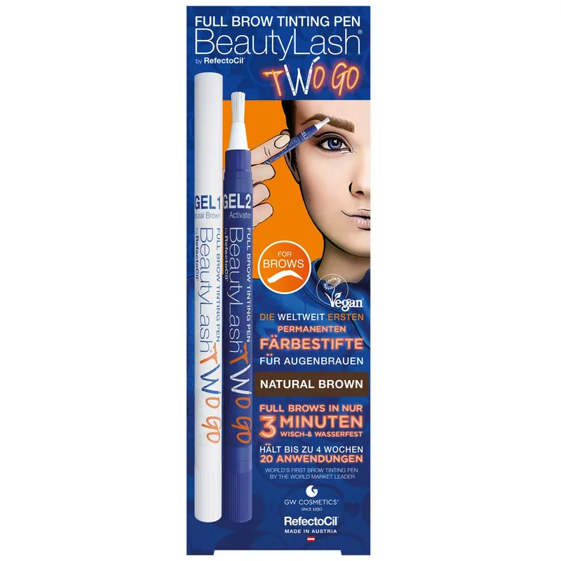Abverkauf RefectoCil BeautyLash TWO GO Natural Brown