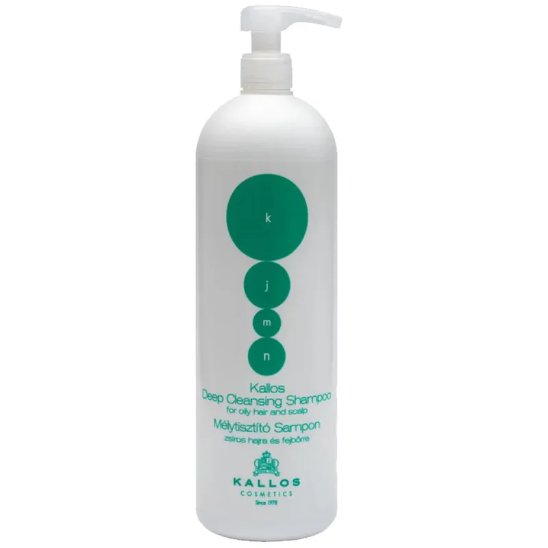 Neue Ware KALLOS COSMETICS KJMN Deep Cleansing Shampoo 1 L