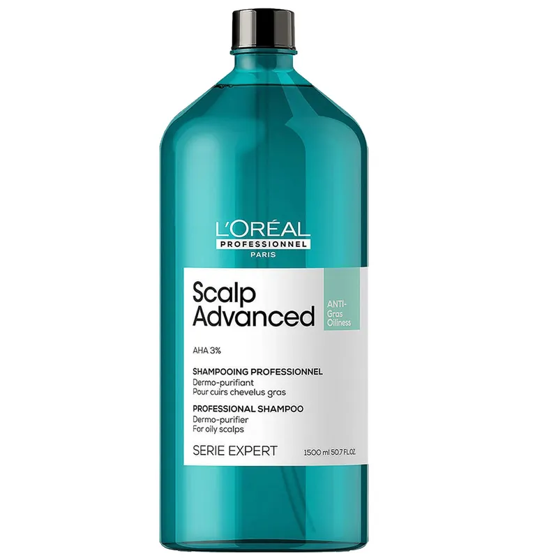 L'Oréal Expert SCALP ADVANCED Anti-Oilness Dermo-Purifier Shampoo 1,5 L Aktuell