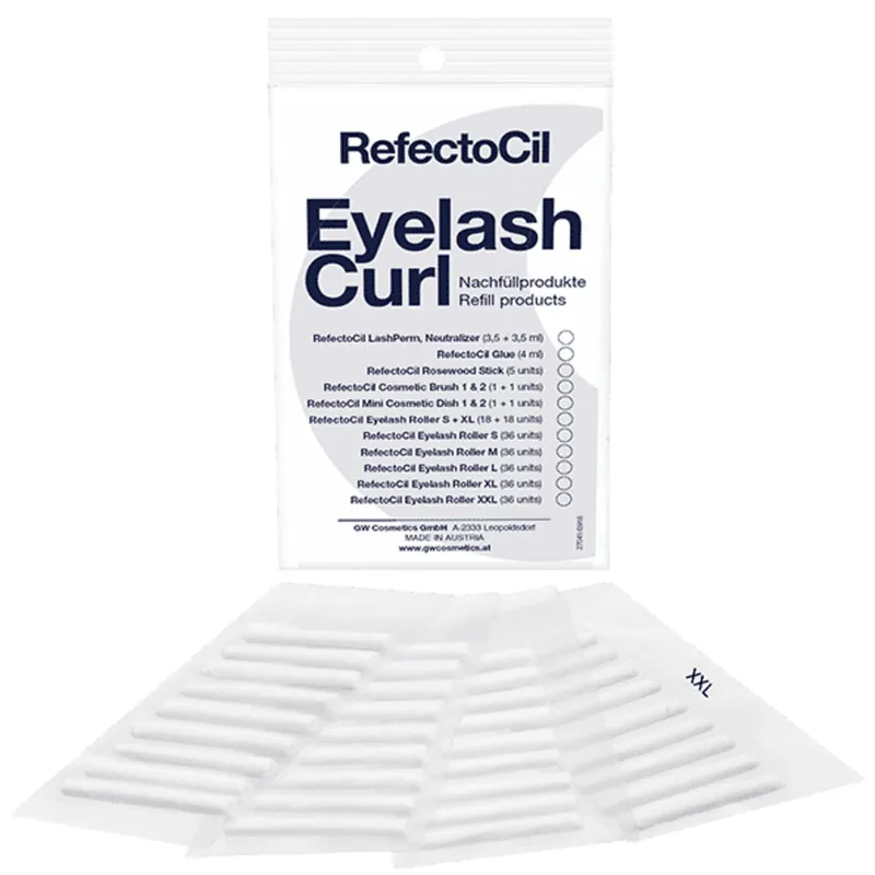 RefectoCil Eyelash Curl Refill Wimpernrollen Gr. XXL, 36 St. Solange Der Vorrat Reicht