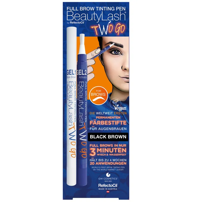 RefectoCil BeautyLash TWO GO Black Brown Begrenztes Angebot