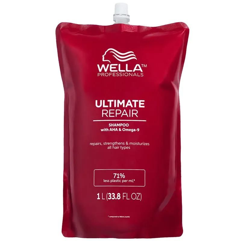 Preiswert WELLA Professionals ULTIMATE REPAIR Shampoo Nachfüllpack 1 L