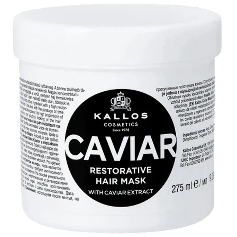 KALLOS COSMETICS KJMN Caviar Restorative Hair Mask 275 ml Ausverkauf