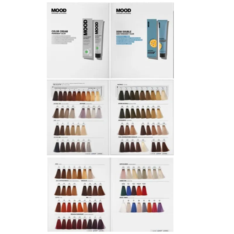 MOOD Color Chart Farbkarte Neuheit