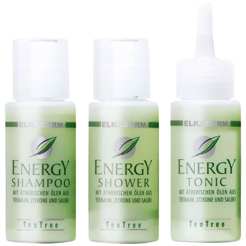 ELKADERM ENERGY TEA TREE Mini-Reise-Set Echt