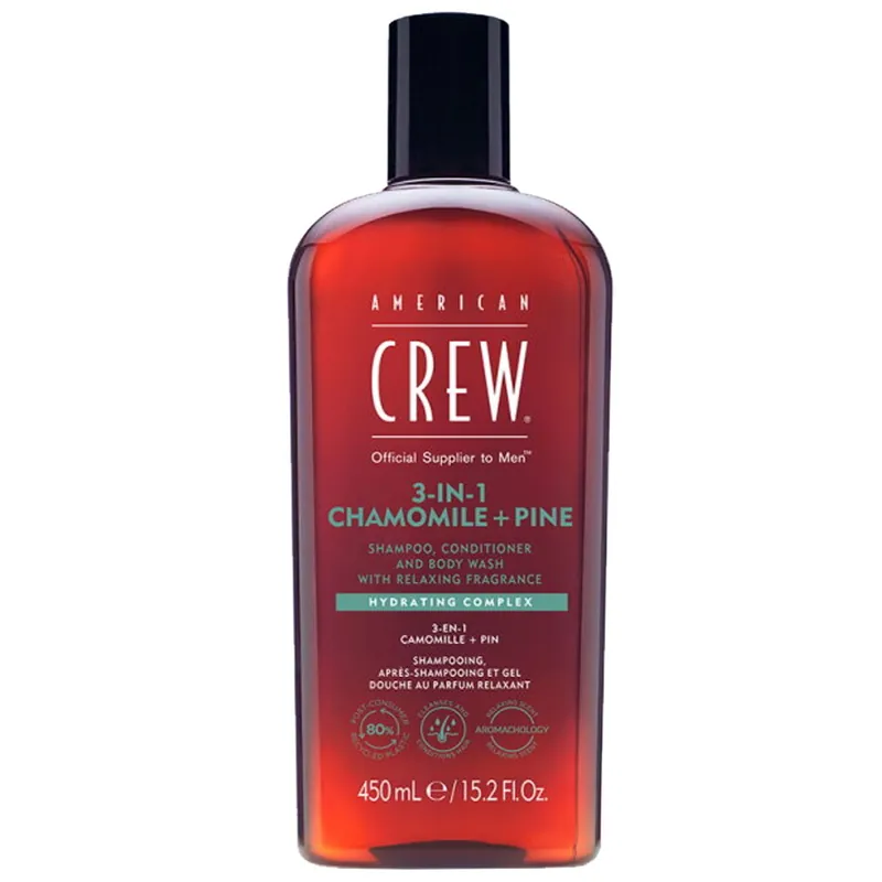 AMERICAN CREW 3in1 Chamomile & Pine Shampoo 450 ml Nur Heute
