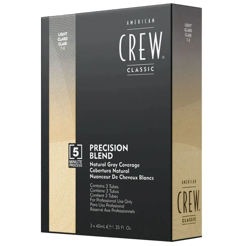 Geprüft AMERICAN CREW Precision Blend Light 3 x 40 ml