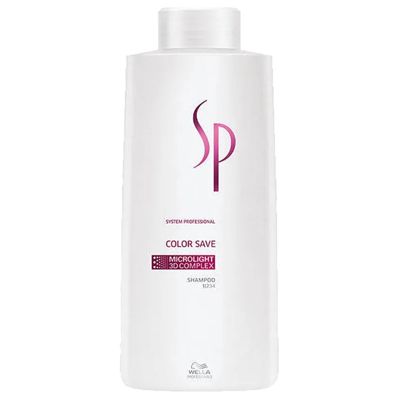 WELLA SP Color Save Shampoo 1 L Neue Kollektion