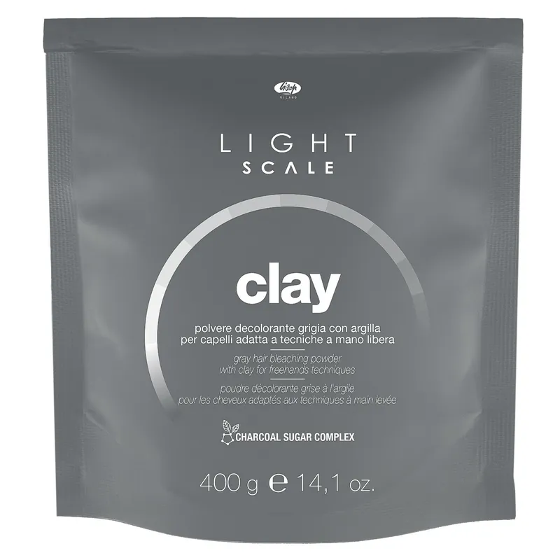 Preiswert LISAP Light Scale Clay Blondierpulver 400 g