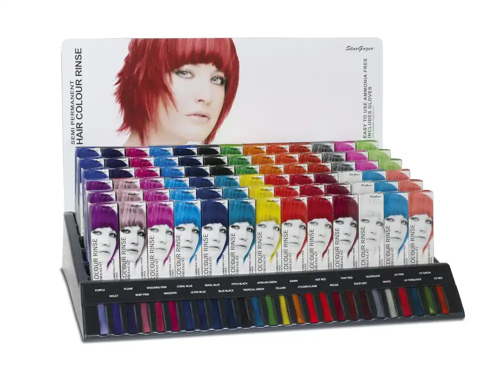 StarGazer Hair Colour Rinse Display 78 St. Letzte Chance
