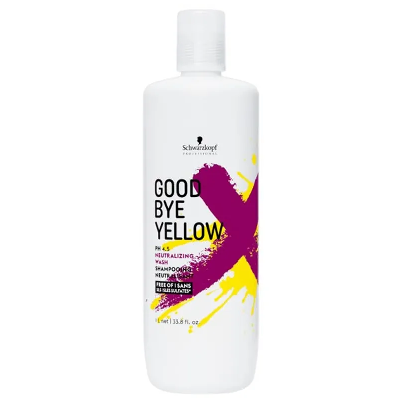 Schwarzkopf GOODBYE YELLOW Shampoo 1 L Ausverkauf