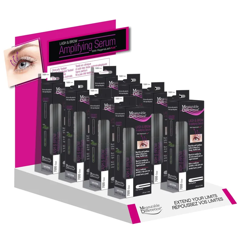 Measurable Difference LASH & BROW Amplyfiying Serum 8er Display Sichere Zahlung