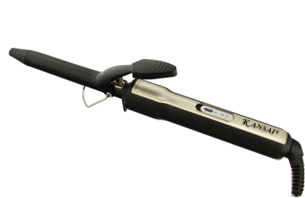 Finale Aktion KANSAI Black Ceramic Lockenstab 25 mm