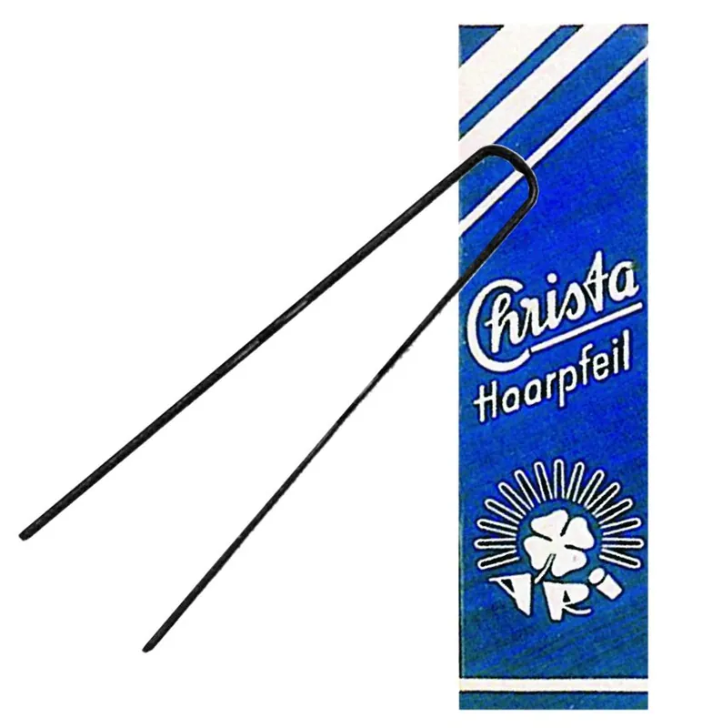 ARI Christa Haarpfeil SCHWARZ 75 mm 10 St. Wochenendangebot