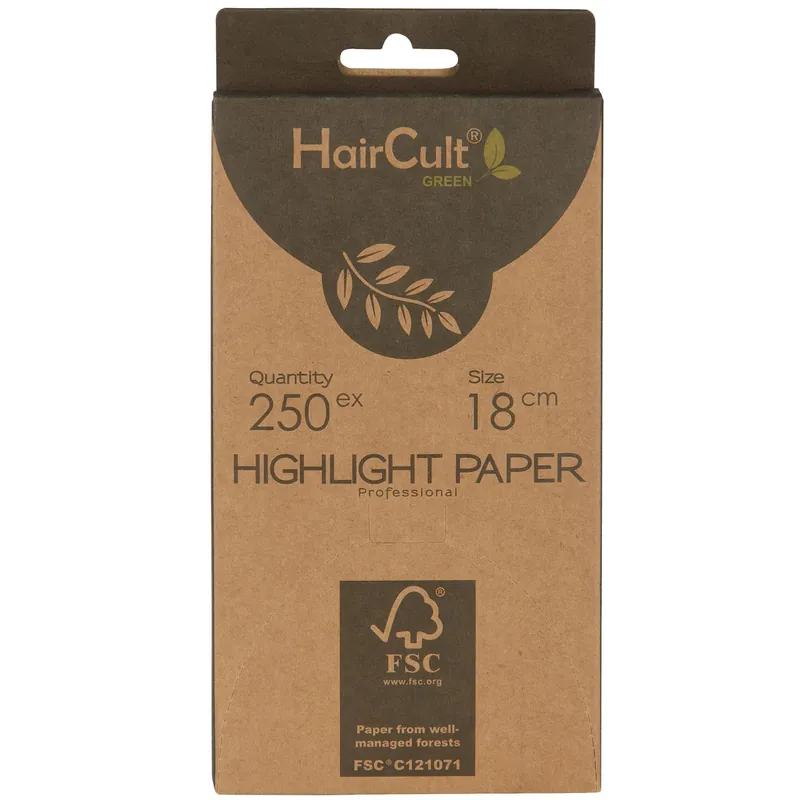 HairCult Highlight Paper Strähnenpapier 10x18cm Preis Gesenkt