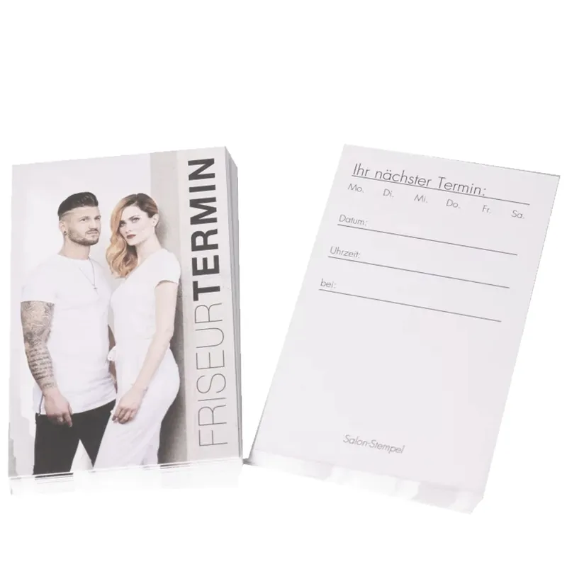 Begrenztes Angebot Terminkarten neutral 50 St.