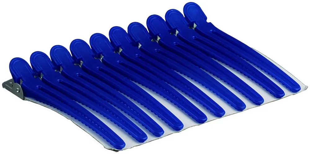 Versand Am Gleichen Tag STANDARD Combi-Abteilclips 9,5 cm BLAU 10 St.