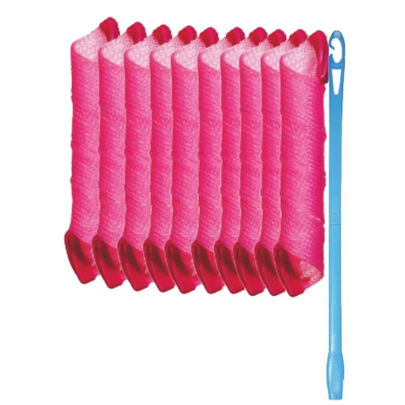 Top-Seller Beach Wave Curler Rot 10er Pack
