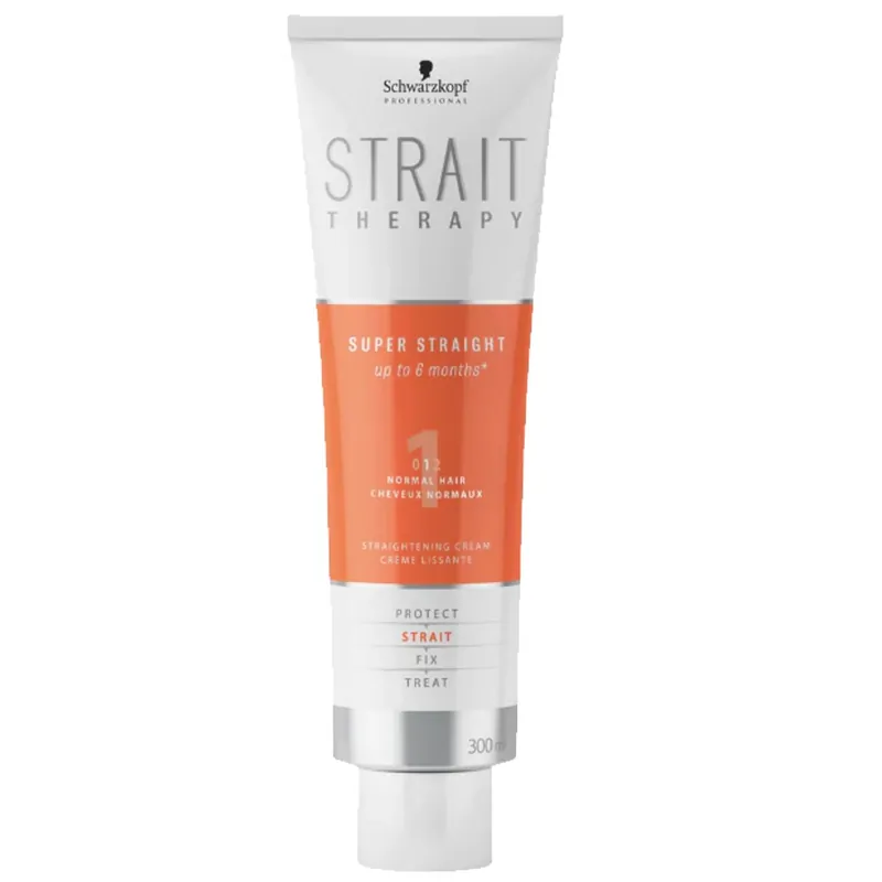 Schwarzkopf STRAIT THERAPY Straightening Cream 1, 300 ml Solange Der Vorrat Reicht