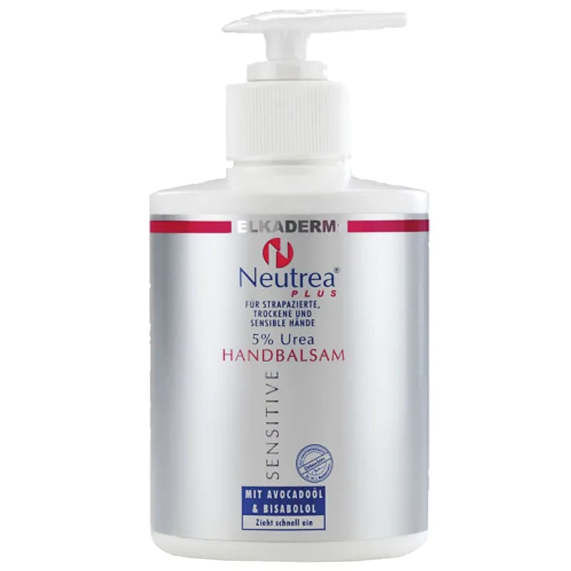Neue Kollektion ELKADERM NEUTREA PLUS 5% Urea Handbalsam 300 ml