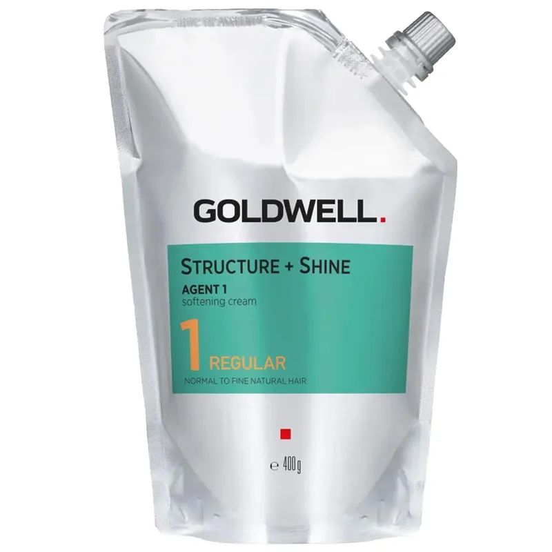 Finale Aktion GOLDWELL Structure + Shine AGENT 1 Softening Cream 1 Regular 400 g