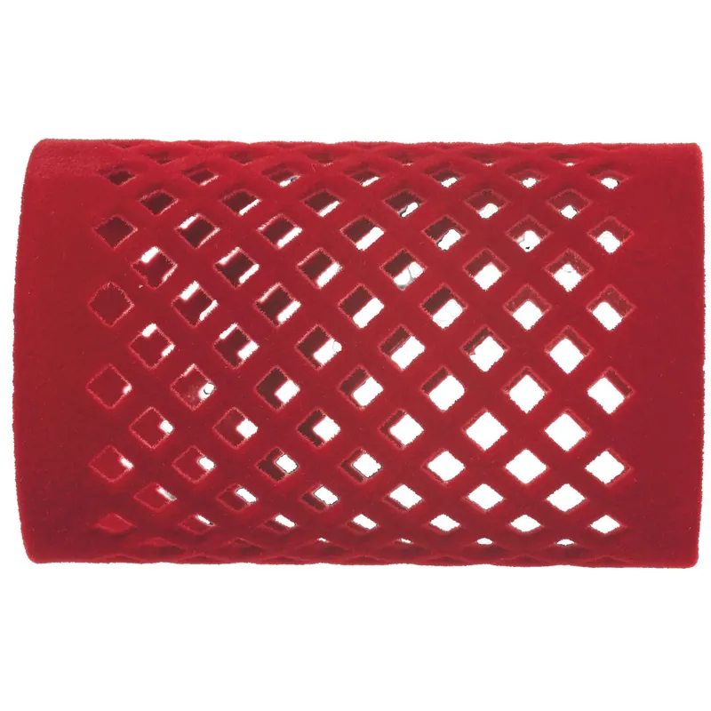 Top-Seller Efalock Metallwickler beflockt 65 mm lang, 12 St., Ø 40 mm, Rot
