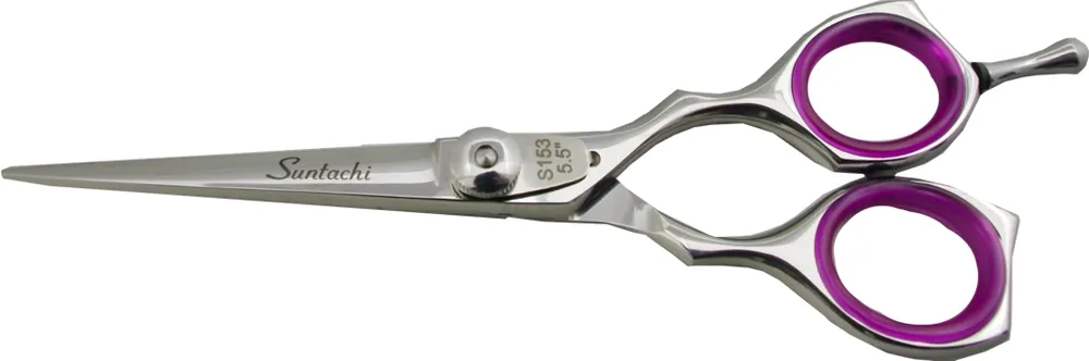 Sonderangebot SUNTACHI Haarschneideschere Straight Offset Silber 6,0''