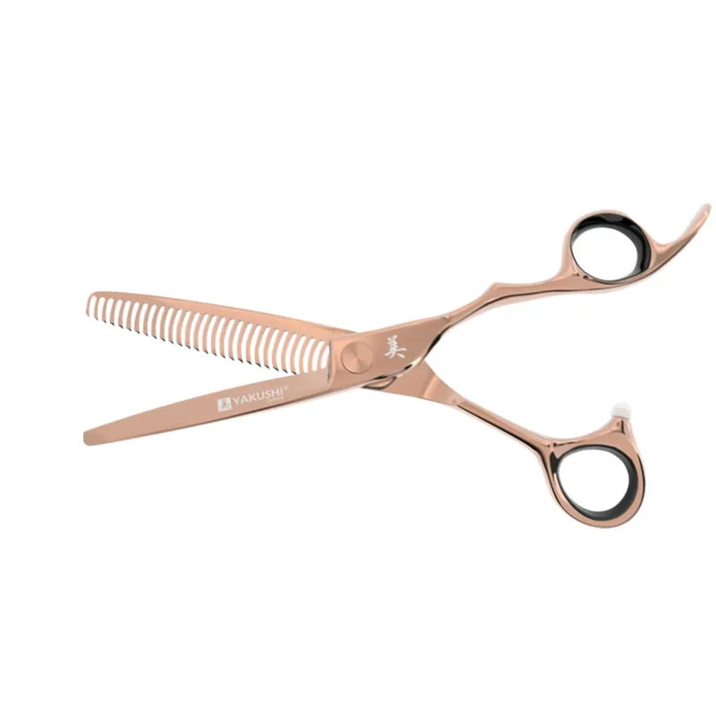 YAKUSHI ROSE-G Modellierschere 6,0'' 28 Zähne Markenprodukt