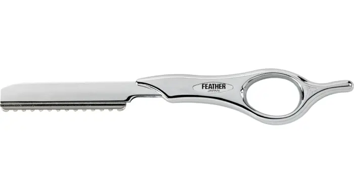 FEATHER Razor ''S'' (Short) silber Expressversand