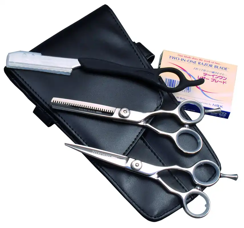 Neu Nikoshi Japan Stylisten Set STRAIGHT 5-teilig
