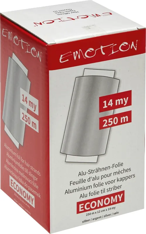 Efalock Alu-Strähnenfolie Economy silber: 250m lang, 14my Billig
