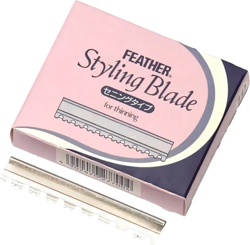 Feather Razor Klingen thinning Nur Für Kurze Zeit