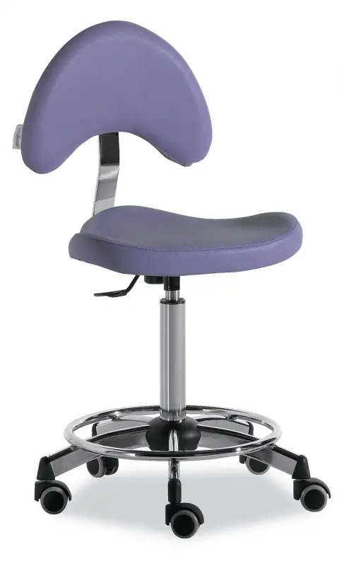 Beliebt Rollhocker Arizona mit Lehne