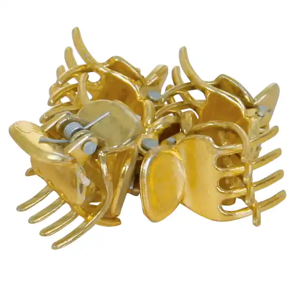 Günstig Claw Clips gold 10er