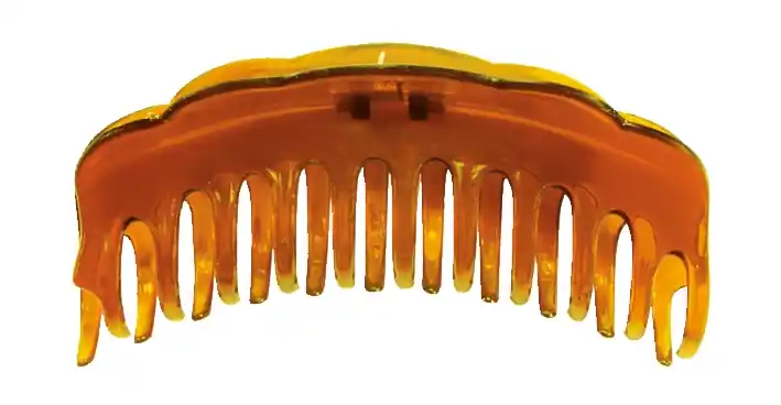 Sichere Zahlung Claw Clip gross 14cm havanna