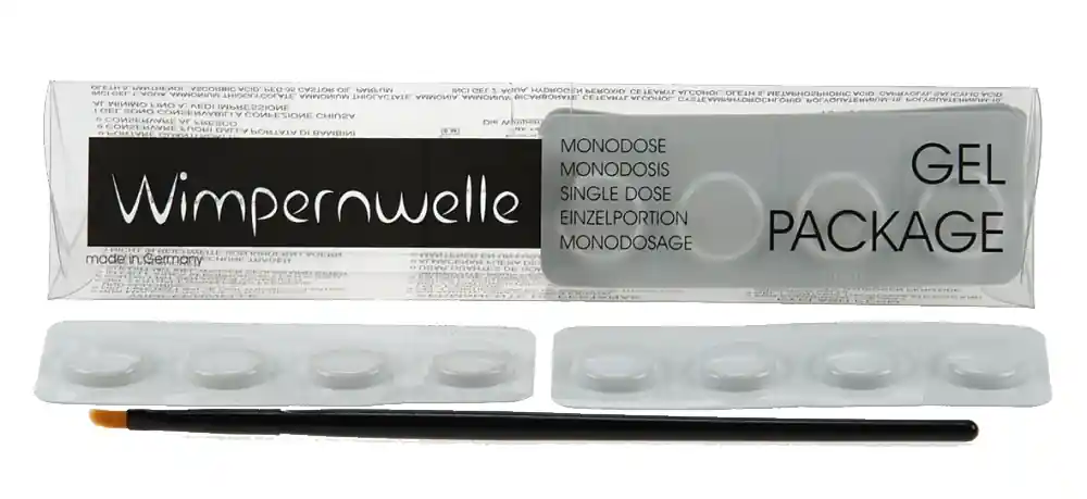 Knallerangebot Wimpernwelle Gel-Package Einzelportionen