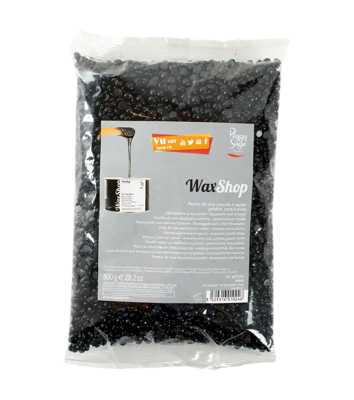 Billig PS Wachsperlen 800g Noire Extraflex