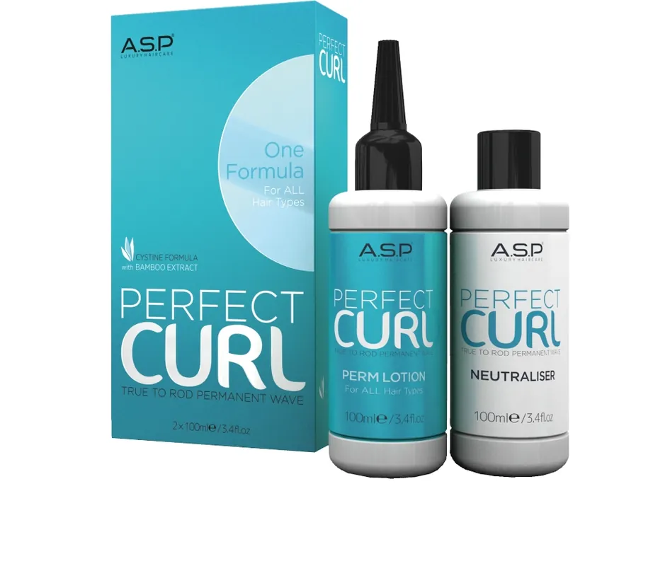 A.S.P Perfect Curl Perm + Fix Begrenztes Angebot
