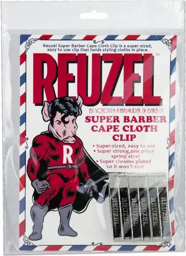 Reuzel Barber Cape Clip 6er Pack Sichere Zahlung