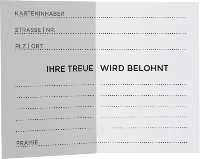 Mega-Angebot Dusy Treuepass 25er