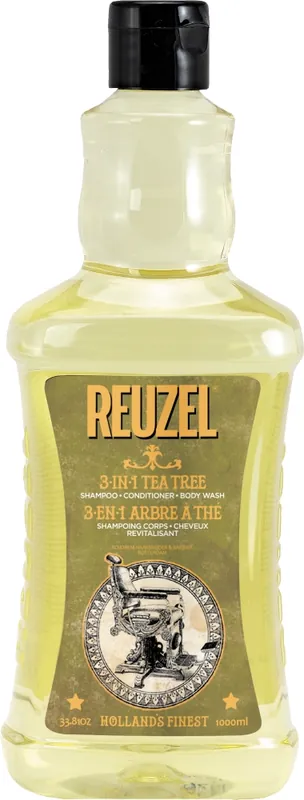 Finale Aktion Reuzel 3-in-1 Tea Tree Shampoo 1000ml