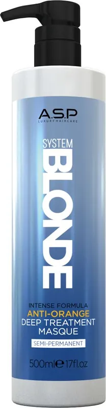 Sofort Bestellen A.S.P System Blonde Anti-Orange Masque 500ml