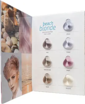 Beach Blonde Farbkarte inklusive Meschen Neuheit