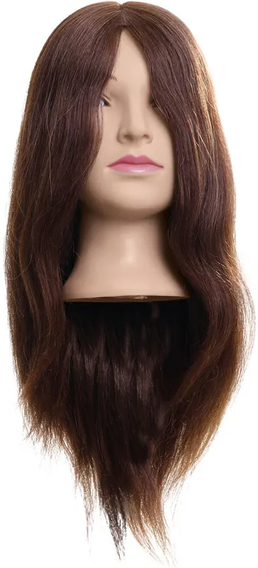 Sofort Bestellen Efa LINA Naturhaar-Mix braun 50 cm (Frisierkopf)