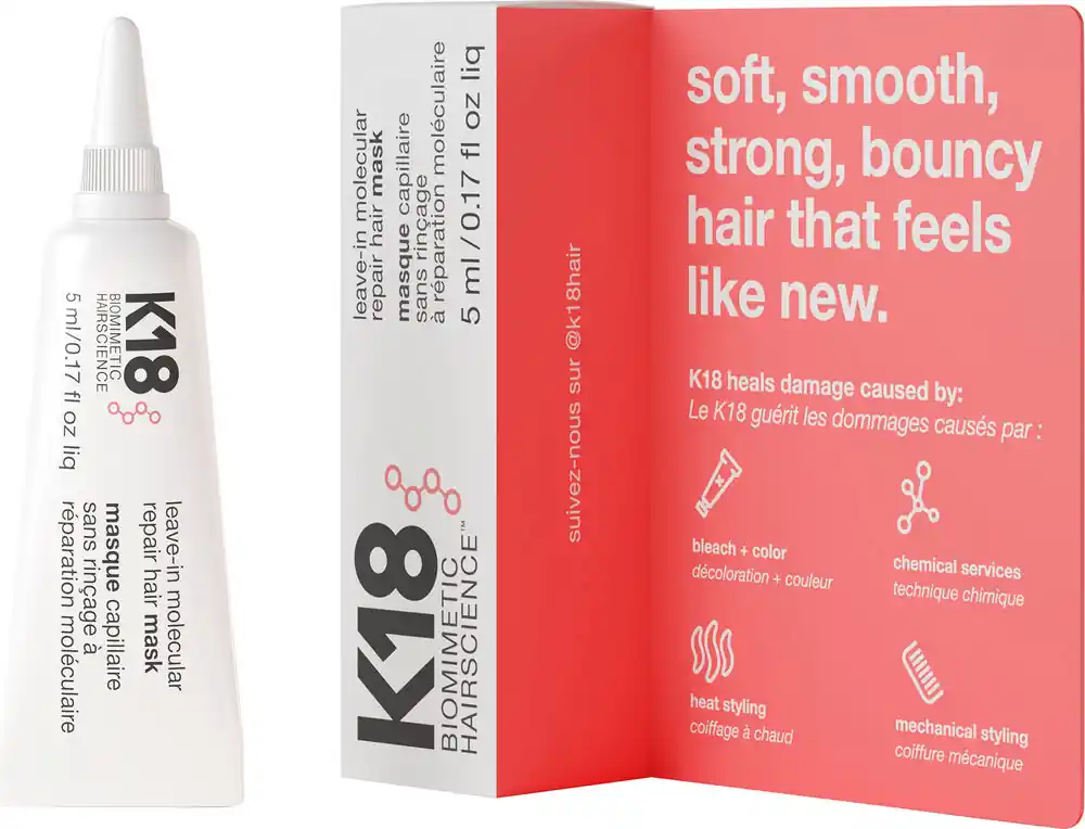 K18 Leave-In Molec.Repair Hair Mask 5 ml Rabatt